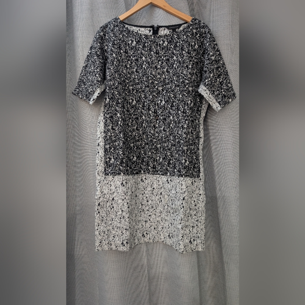 Banana Republic Black and White Tunic Dress